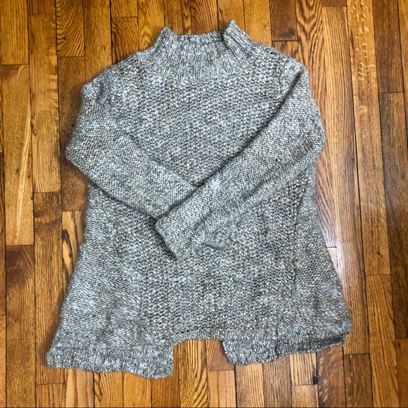 Zara Sweaters - Zara | Long knit sweater with slit in back